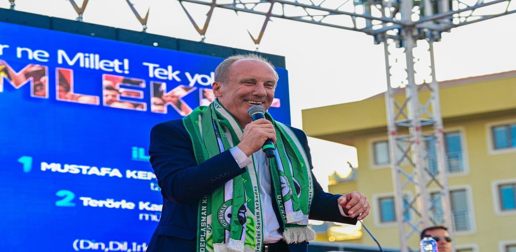 Memleket Partisi Genel Başkanımız ve Cumhurbaşkanı adayımız Muharrem İNCE; Türk siyasetinde bir devrim gerçekleşiyor”
